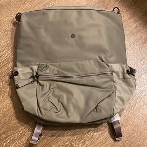 Lululemon, taupe, Easy Days Backpack, NWT